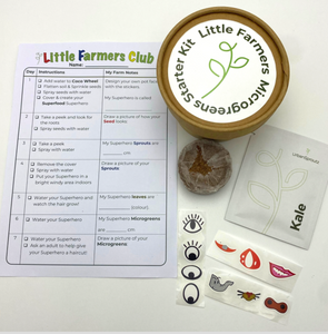 UrbanSproutz Little Farmers Microgreens Starter Kit - Pack Of 6